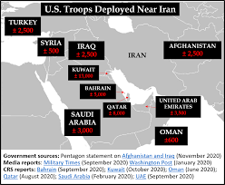 #comparison #unitedstates #iran #militarycomparisoncomparison | united states vs iran | military comparison 2020 U S Military Deployments Around Iran The Iran Primer