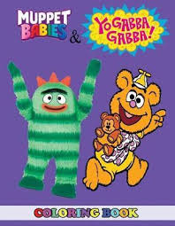 Nick jr coloring pages elmo coloring pages football coloring pages free printable coloring sheets pattern coloring pages coloring pages for kids coloring books kids coloring colouring. Muppet Babies And Yo Gabba Gabba Coloring Book Angela Westfild Book Buy Now At Mighty Ape Nz