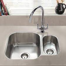 Check spelling or type a new query. Sia 1 5 Bowl Undermount Stainless Steel Kitchen Sink With Waste Kit W594xd460mm