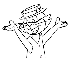 Top Cat Cartoon Character Kids Coloring Pages Free Colouring Pictures To Print Free Coloring Pictures Coloring Pages For Kids Coloring Pages