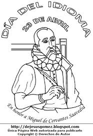 Nuestro idioma español, es hermoso y fascínate. Pagina Educativa Madre Creativa Dibujos Del Dia Del Idioma Para Colorear Pintar Imprimir
