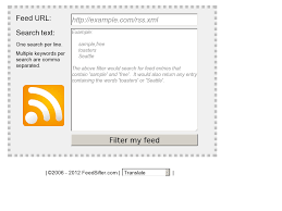 Feed Sifter Is An Almost Painfully Simple Rss Filter That Filters In By Keyword Or In Other Words It Watches For The Keywords You Enter A Words Filters Text