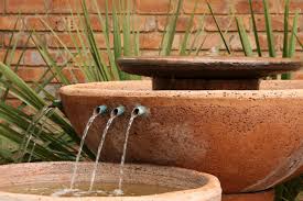 In our modern garden fountain project, we used a rubbermaid storage container for a basin instead of buying an expensive water fountain basin at the supply center. Diy Water Fountain Ideas That Will Save You Major Time And Money Pineca Com