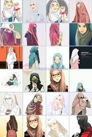 Gambar kartun muslimah cantik adalah gambar yang banyak digemari oleh semua orang.wanita adalah salah satu makhluk ciptaan allah subhaanahu wataa allah yang mulia salah satunya muslimah cantik khususnya. Kartun Muslimah Bercadar Kartun Muslimah Terbaru 2018 720x1075 Wallpaper Teahub Io