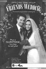 This meant the photo she held was evidence of him kissing another woman. Friends The One With Monica And Chandler S Wedding Part 1 Tv Episode 2001 Imdb
