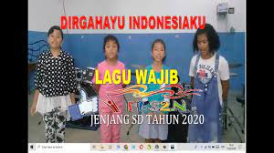 Mungkin kalian pengen liat apa sih aktifitas saya di channel ini sebelum upload video. Dirgahayu Indonesiaku Latihan Lagu Wajib Fls2n Sd 2020 Youtube