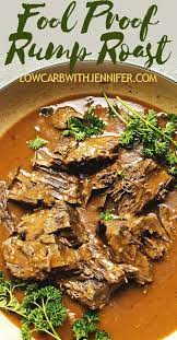 Create a simple, delicious braised rump roast. This Fail Proof Rump Roast Recipe Will Give You Tender Rump Roast Every Time This Recipe G Rump Roast Crock Pot Recipes Rump Roast Recipes Crockpot Rump Roast