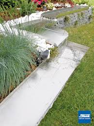 Wasser im garten scharnweber garten und landschaftsbau. Edelstahl Bachlaufelement Kastholm Ecke Links Slink Ideen Mit Wasser