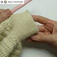 orgude kola sonradan tig ile lastik orme teknigi elemegigoznuru elisi orgu orguyedairhersey ormeyiseviyor mini crochet knitting needles crochet