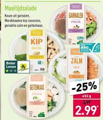 Kook daarna het water en schep ondertussen in een kom de couscous. Maaltijdsalade Folder Aanbieding Bij Aldi Details