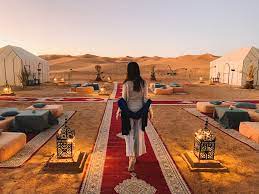 Desert luxury camp nestled in the sand dunes of erg chebbi by merzouga in morocco and is completed surrounded by sand dunes as far as eye can see. How To Choose A Sahara Desert Luxury Camp Lyssy In The Sky