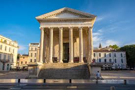 Nîmes was originnally nemausus, the capital of the celtic tribe volques arecomici. Nimes Roman Amphitheater From 1st Ad And La Maison Carree