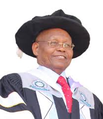 I CHANCELLOR OF THE UNIVERSITY (MMUST) Dr. Peter Wanyaga Muthoka D.ML  (Honoris Causa) (MUA),MA(Ed), (UCLA/USA), BA(Hons)(UEA), E