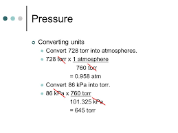 How To Convert Torr To Psi