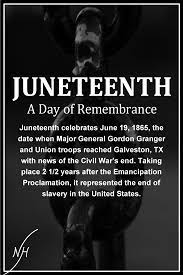 Juneteenth 2020 celebration, june 19, 1865, imprinted the end of enslavement in the united states. Juneteenth A Day To Reflect And Rejoice African American History Facts American History Facts Black History Facts