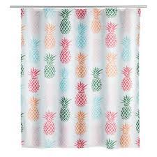 17 stories aalayjah shower curtain pineapple shower curtain curtains vinyl shower curtains