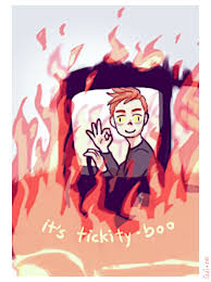 This Is Fine Mood Good Omens Book Fandoms Fan Art