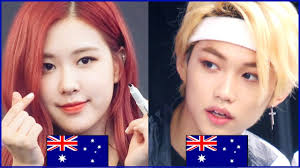 8 Kpop Idols From Australia Youtube