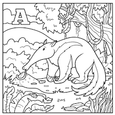 Animal Alphabet Doodle Art Activity Colorful Drawings Doodle Art Art Activities