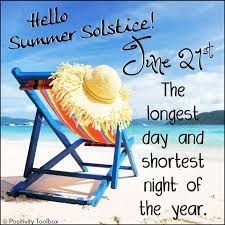 Hello Summer Solstice June 21 Is The Longest Day And The Shortest Night Of The Year Summer Solstice Solstice Quotes Happy Summer