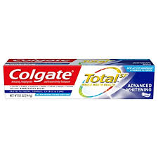 Зубная паста colgate optic white мгновенный 75 мл 24481. Amazon Com Colgate Total Advanced Whitening Toothpaste With Fluoride Multi Benefit Toothpaste With Sensitivity Relief And Cavity Protection 5 1 Ounce Beauty