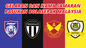Hope you will like this amazing app! Gelaran Dan Nama Samaran Pasukan Bolasepak Malaysia Youtube
