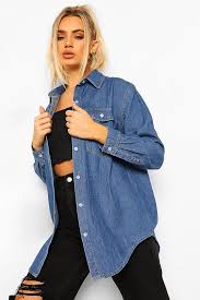 Shein vous offre chemises en jean homme & plus d'articles pour répondre à vos besoins à la mode. Chemise En Jean Oversize Boohoo