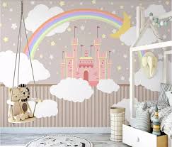 Looking for the best wallpapers? Bacal Custom Mural Wallpaper For Kids Room 3d Cartoon Rainbow Pink Princess Boys Girls Bedroom Wall Decor Photo Wall Painting Wallpapers Aliexpress
