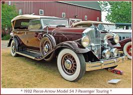 1932 Pierce Arrow Touring American Classic Cars Classic Cars Old Classic Cars