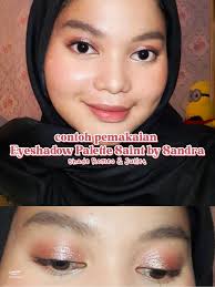 Rekomendasi Eyeshadow Palette Pemula: Saint by Sandra
