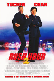 Rush Hour 2 27x40 Movie Poster 2001 Rush Hour Jackie Chan Chris Tucker