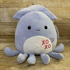 See more ideas about plush, cute stuffed animals, animal pillows. Stacy The Shy Squid 2021 Valentine S Edition 8 Squishmallow Nwt In 2021 Valentine Squid Shy