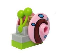 Gary The Snail Lego Spongebob Squarepants Minifigure By Lego 4 83 Gary Also Comes With An Orange Shell You Can Colle Lego Spongebob Lego Lego Minifigures