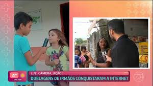 Dublagens de irmãos conquistam a internet