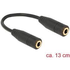 Кабель межблочный inakustik premium extension audio cable, 3.5mm jack<>3.5mm jack(f)+6,3 jack adapter, 2 м. Delock 65896 Adapter Audio Stereo Jack 3 5 Mm 4 Pin Female Female 13 Cm At Reichelt Elektronik