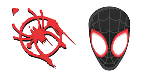 Miles morales aka black spiderman. Spider Man Miles Morales Logo Cursor Custom Cursor