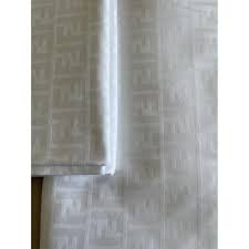 Vendo lenzuola matrimoniali di lino grezzo sono 4 kit e comprendono ciascuno: Fendi In Cotone Bianco 15555164