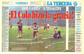 Secuencias breves del partido con los goles de ruben martinez 64m y 82m, marcelo barticciotto. Colo Colo Boca Juniors Urbesalvaje