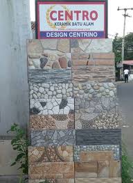 Selain modelnya yang terlihat sederhana, penggunaan batu alam pada area teras akan membuat area terkesan lebih hangat. Top Baru 51 Jual Keramik Lantai Motif Batu Alam