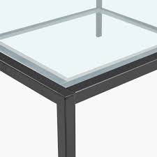 White square coffee table with glass top. Shop Miami Square Coffee Table With Glass Top Online Homebox Saudi