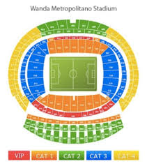 Atletico Madrid Football Tickets Seats At Wanda