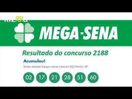 Este site não é responsável pela realização dos sorteios. Numeros E Resultado Da Mega Sena 2188 14 09 19 Youtube