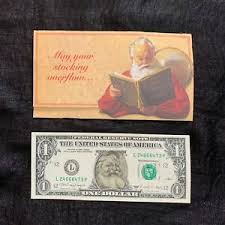 The modesto gospel mission at least 2,000 visitors and had about 200 volunteers to make sure the guests received a christmas dinner and a gift at the annual. Vintage Safeway One Dollar Bill Santa Claus Easter Seals Christmas Legal Tender Ebay