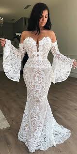 Organza long sleeve wedding dresses. Pin On Mermaid Wedding Dress