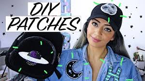 They're so colorful and versatile, we're seeing them on everything from shoes to coats. Diy Iron On Patches 4 Ways Hebaele Youtube
