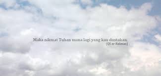 Nikmat allah mana lagi yang kamu dustakan. Dibalas Nikmat Berlipat Buruan Co