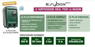 Surpresseur A Vitesse Variable E Sybox Mini En Vente Sur Technipompe