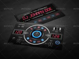 Music producer and dj business card template. Dj Business Card Template By Vinyljunkie Graphicriver