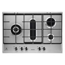 Electrolux Table De Cuisson Gaz 75cm 5 Feux Inox Egh7459gox Achat Plaque De Cuisson Gaz