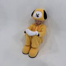 Kpop bts pillow v jimin jung kook suga pillow blanket cooky tata chimmy pillow plush stuffed pillow blanket (chimmy pillow and blanket): Suit Bt21 Chimmy Idol Suga Of Bts Jimin S Dog Bts Suga Bangtan